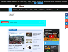 Tablet Screenshot of informazionelibera.net